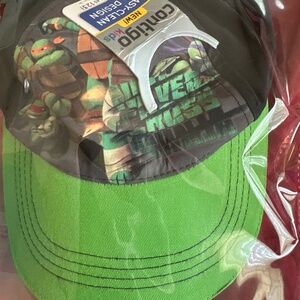 Teenage Mutant Ninja Turtles kids cap green/black Contigo new